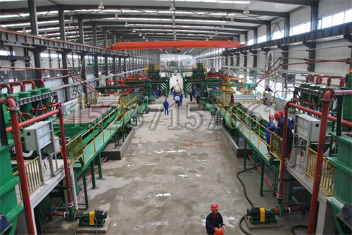 Cement fiberboard production line
