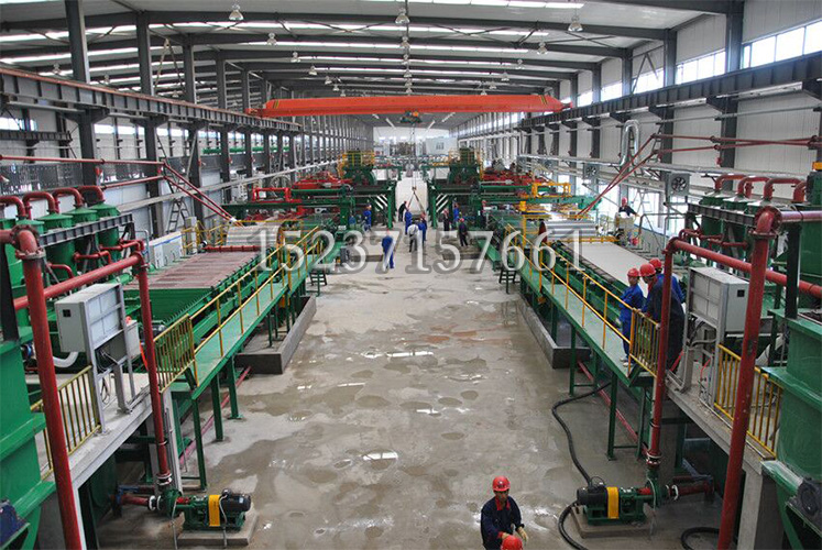 Cement pressure board equipment