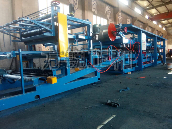 Asbestos tile equipment
