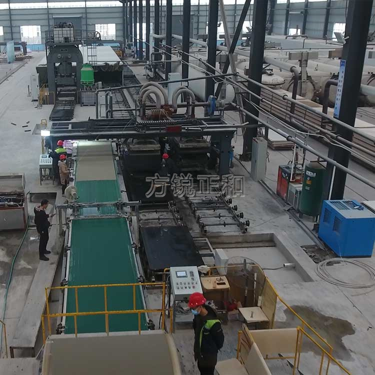 Fiber cement board equipment production line