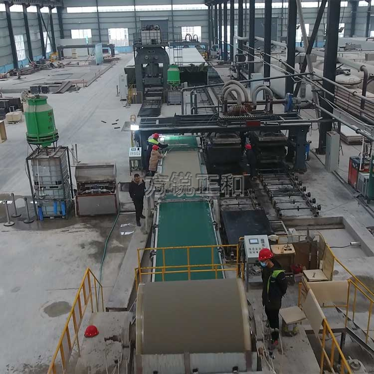 Cement fiberboard equipment production line
