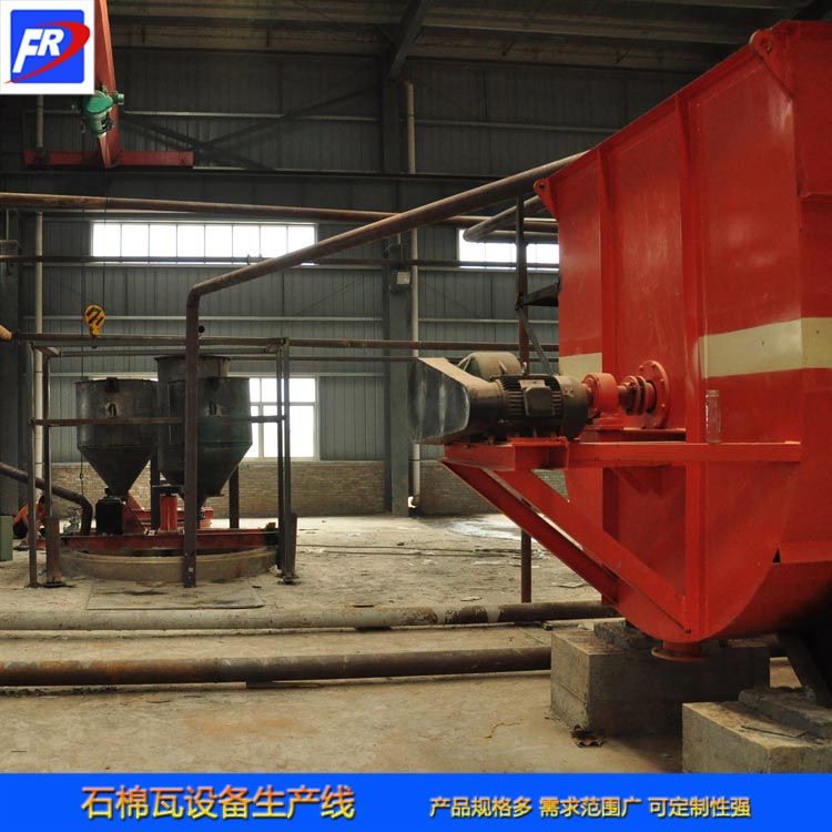 Asbestos tile machine equipment