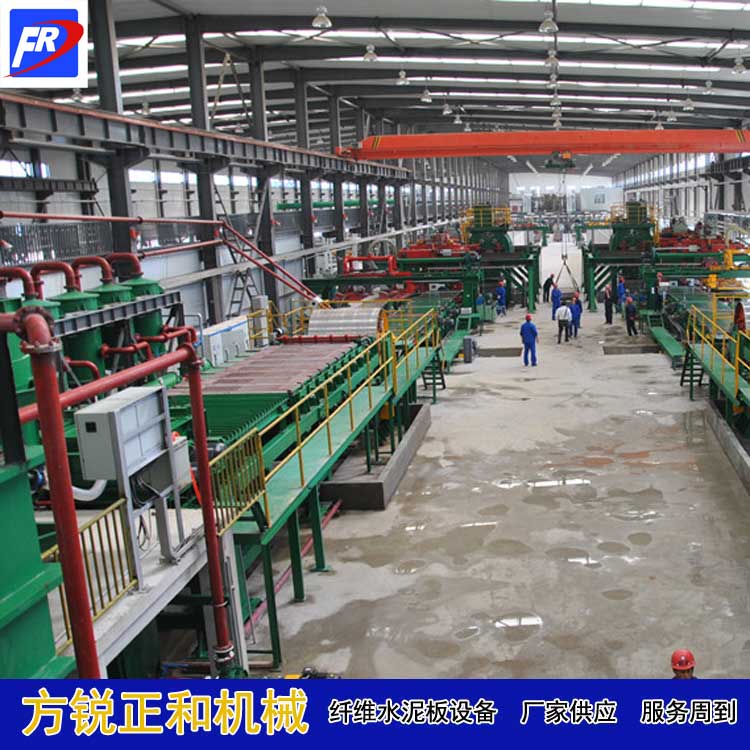 Cement fiber board equipment