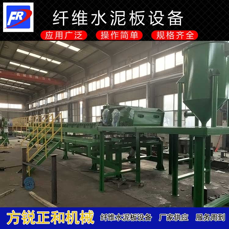 Cement fiber board equipment